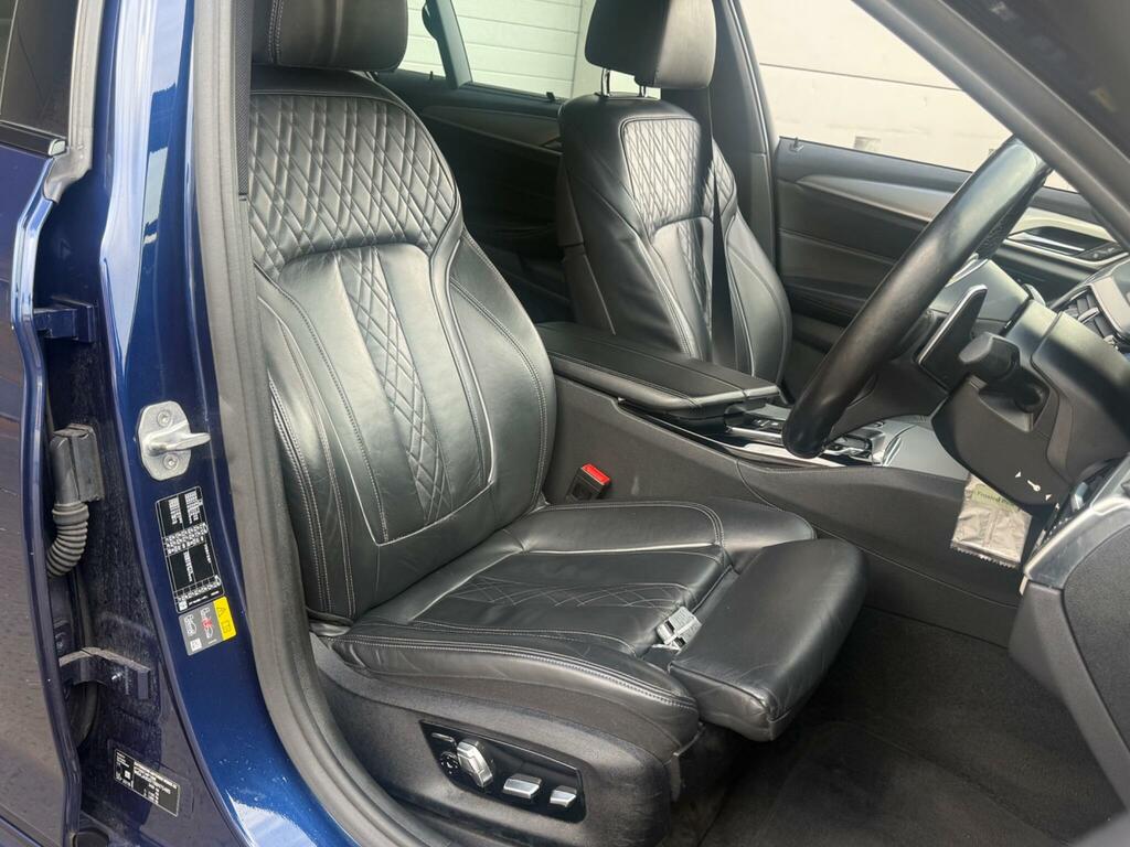 BMW 5 Series 2.0 530E 9.2Kwh M Sport Euro 6 Ss HV68KUR Blue #2
