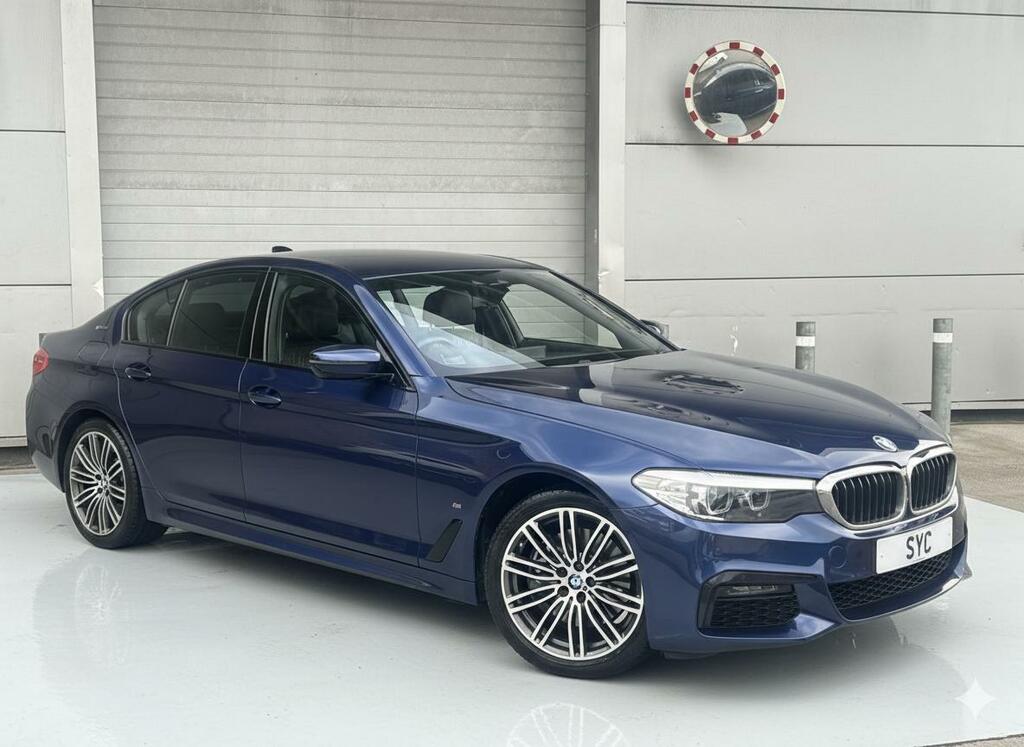 BMW 5 Series 2.0 530E 9.2Kwh M Sport Euro 6 Ss Blue