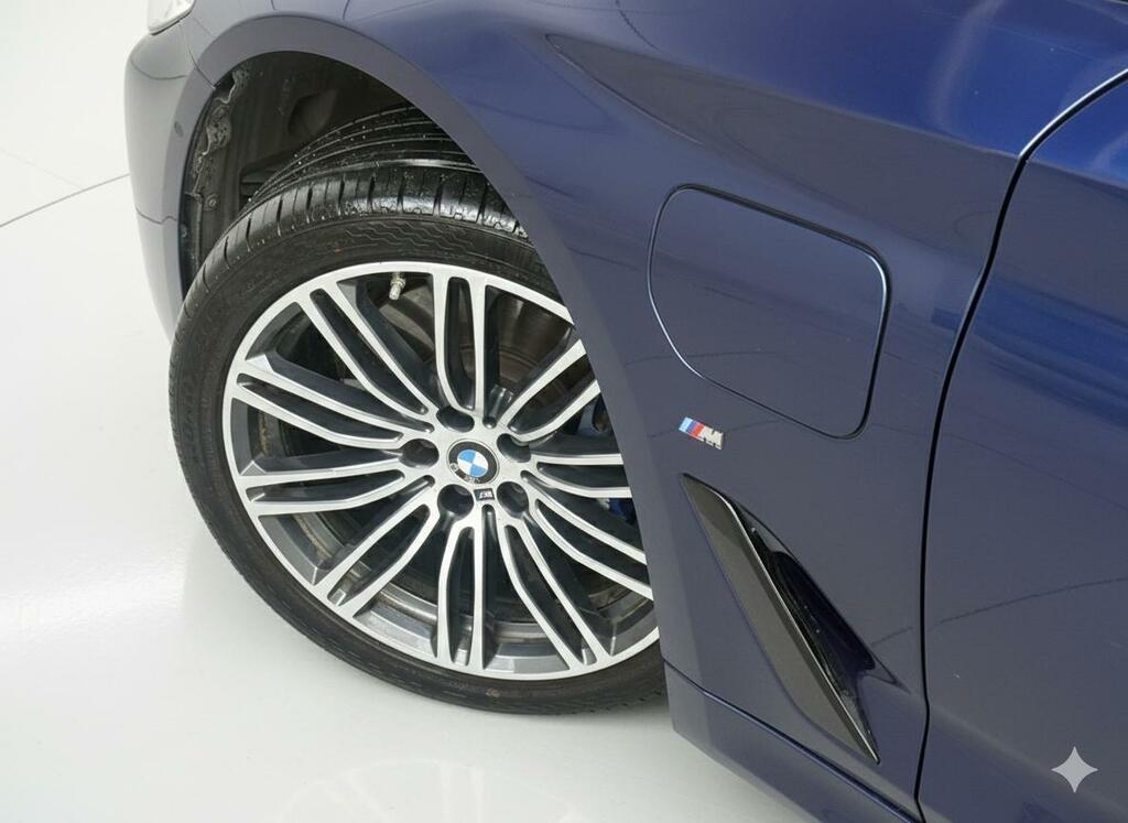 BMW 5 Series 2.0 530E 9.2Kwh M Sport Euro 6 Ss HV68KUR Blue #6