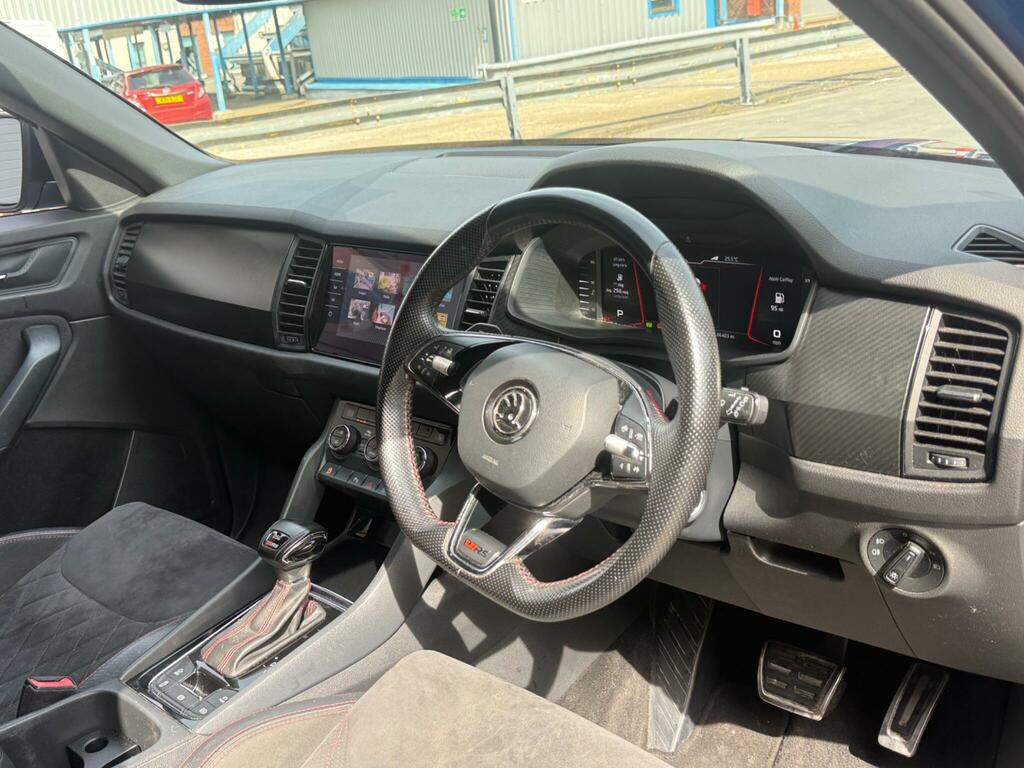 Skoda Kodiaq 2.0 Bitdi Vrs Dsg 4Wd Euro 6 Ss 7 Seat HN70RFO Blue #5