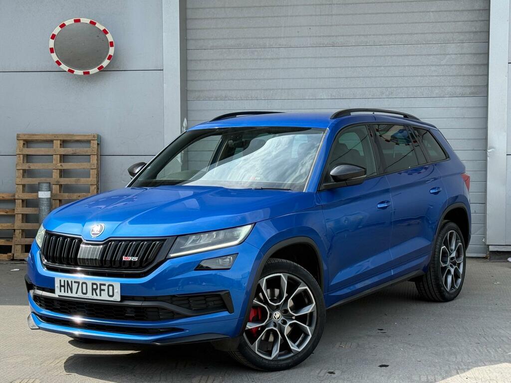 Skoda Kodiaq 2.0 Bitdi Vrs Dsg 4Wd Euro 6 Ss 7 Seat HN70RFO Blue #6