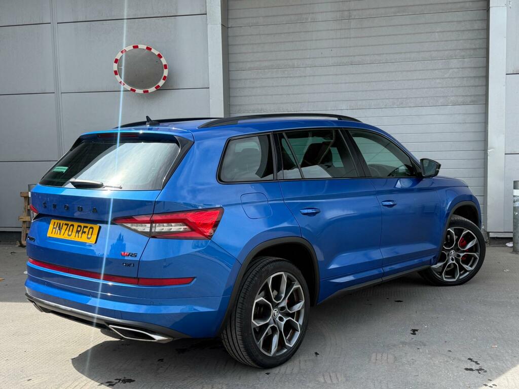 Skoda Kodiaq 2.0 Bitdi Vrs Dsg 4Wd Euro 6 Ss 7 Seat HN70RFO Blue #4