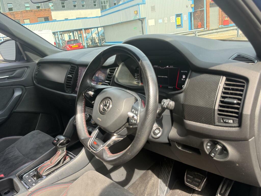 Skoda Kodiaq 2.0 Bitdi Vrs Dsg 4Wd Euro 6 Ss 7 Seat HN70RFO Blue #3
