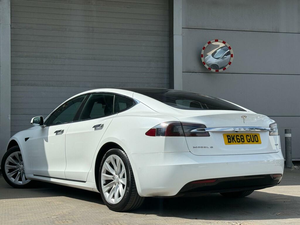 Tesla Model S 75D Dual Motor 4Wd White #3