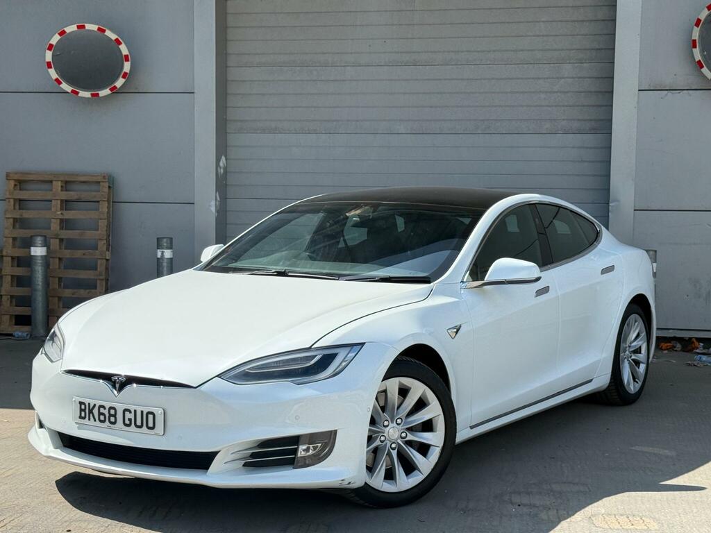 Tesla Model S 75D Dual Motor 4Wd White #6