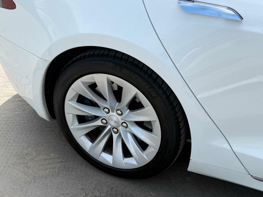 Tesla Model S 75D Dual Motor 4Wd White #5