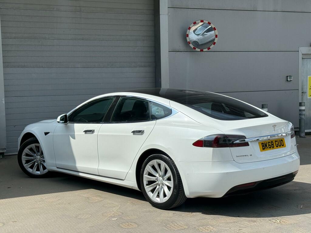 Tesla Model S 75D Dual Motor 4Wd White #2