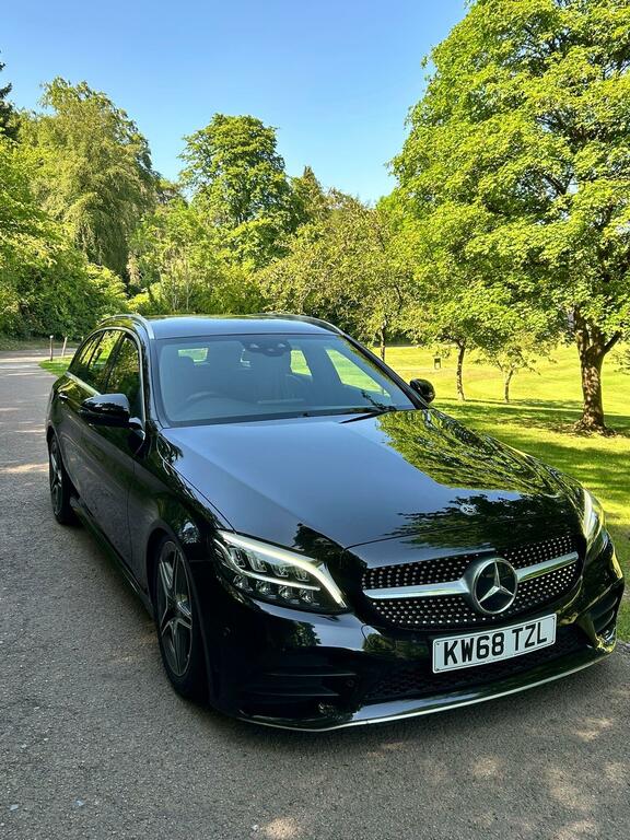 Mercedes-Benz C Class 1.5 C200 Mhev Eq Boost Amg Line G-tronic Euro 6 Black