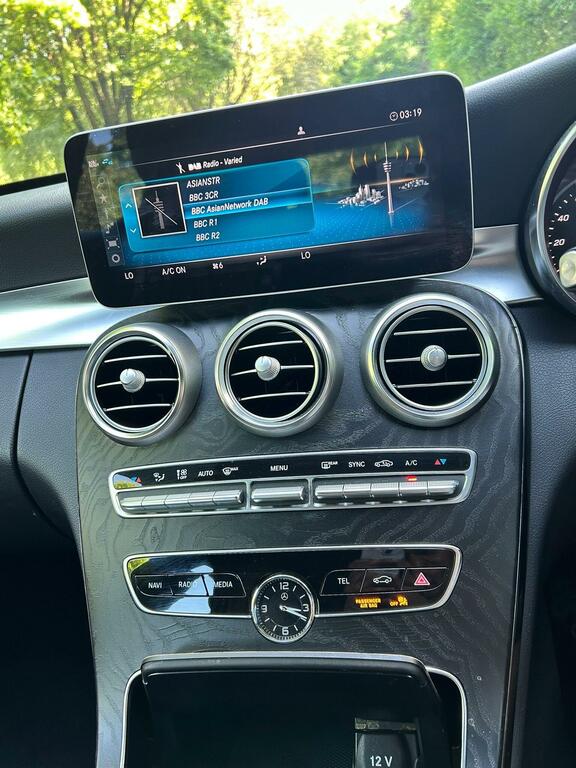 Mercedes-Benz C Class 1.5 C200 Mhev Eq Boost Amg Line G-tronic Euro 6 KW68TZL Black #5