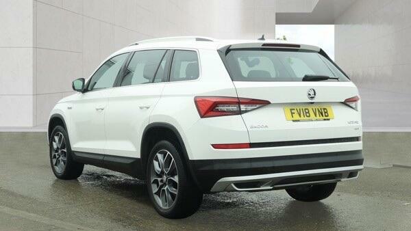 Skoda Kodiaq 2.0 Tsi Scout Dsg 4Wd Euro 6 Ss 7 Seat FV18VNB White #5