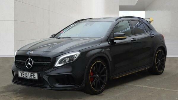 Mercedes-Benz GLA Class 2.0 Gla45 Amg Yellow Night Edition Spds Dct 4Matic YB18UFE Black #2