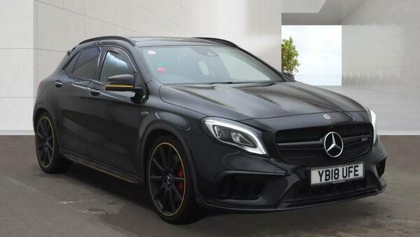 Mercedes-Benz GLA Class 2.0 Gla45 Amg Yellow Night Edition Spds Dct 4Matic Black