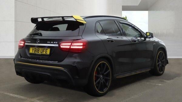 Mercedes-Benz GLA Class 2.0 Gla45 Amg Yellow Night Edition Spds Dct 4Matic YB18UFE Black #4