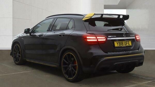 Mercedes-Benz GLA Class 2.0 Gla45 Amg Yellow Night Edition Spds Dct 4Matic YB18UFE Black #3