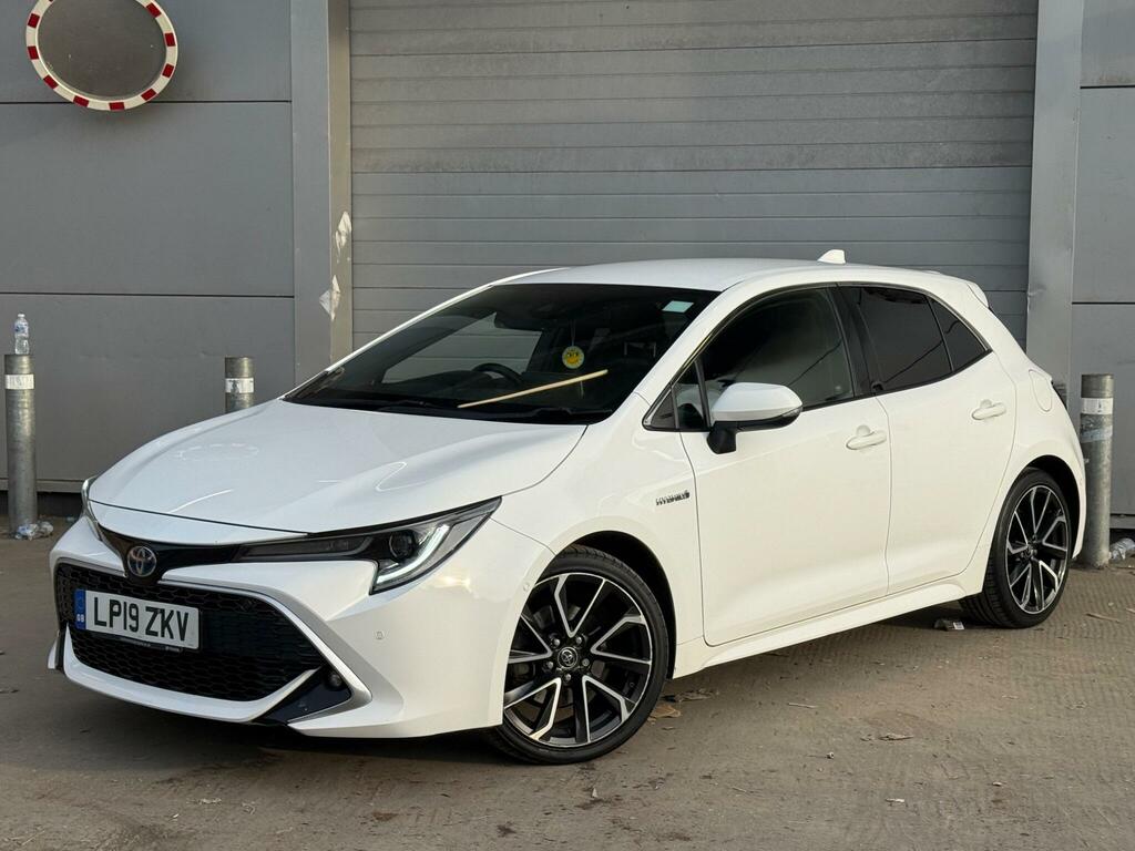 Toyota Corolla 2.0 Vvt-h Excel Cvt Euro 6 Ss LP19ZKV White #4