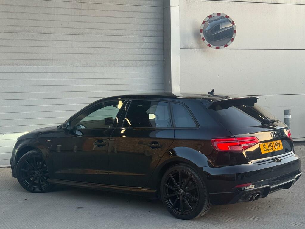 Audi A3 1.5 Tfsi Cod 35 Black Edition Sportback Euro 6 S SJ19UPV Black #5