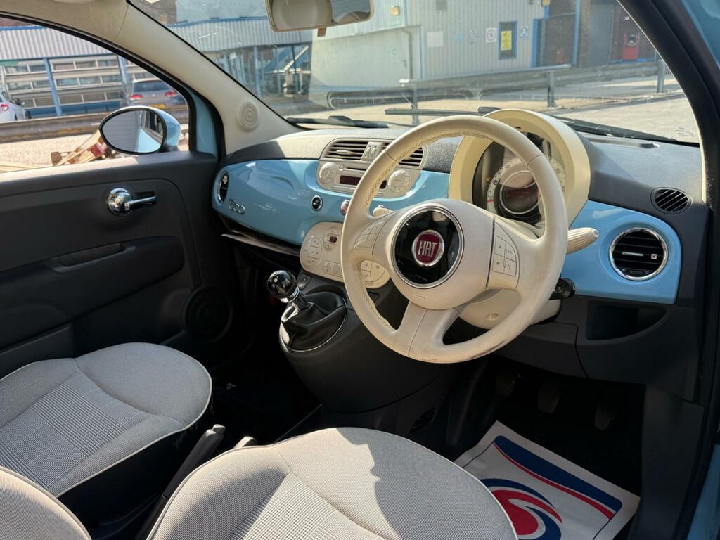 Fiat 500 1.2 Lounge Euro 6 Ss Blue #2