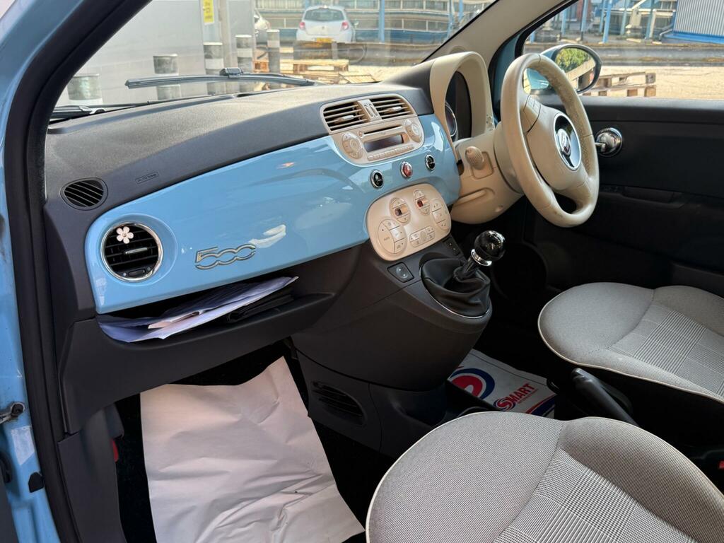 Fiat 500 1.2 Lounge Euro 6 Ss Blue #5