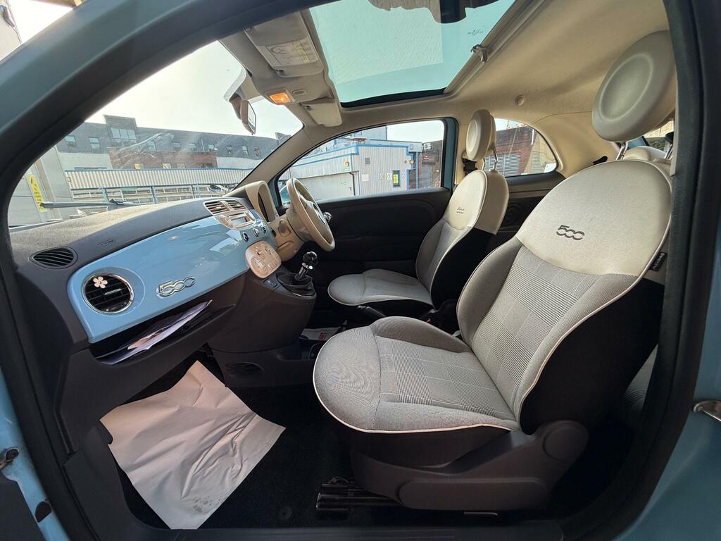 Fiat 500 1.2 Lounge Euro 6 Ss Blue #4