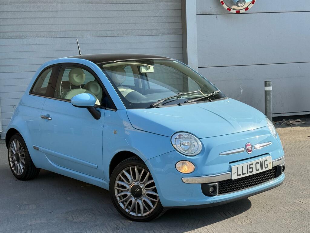 Fiat 500 1.2 Lounge Euro 6 Ss Blue