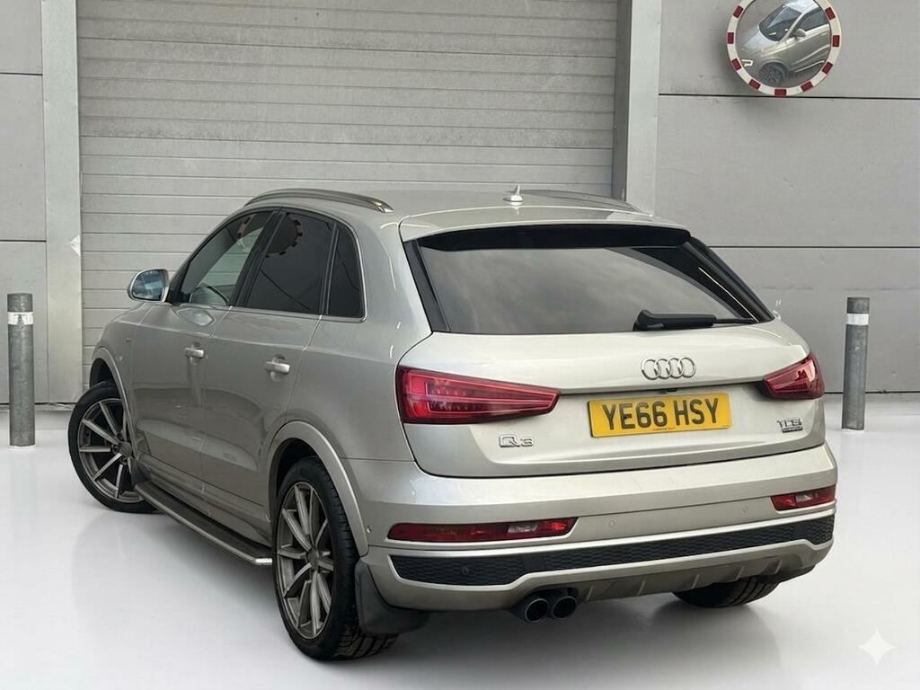 Audi Q3 2.0 Tfsi S Line Plus S Tronic Quattro Euro 6 Ss YE66HSY Silver #2