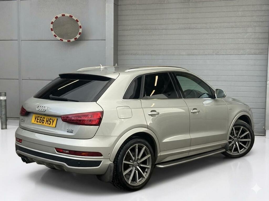 Audi Q3 2.0 Tfsi S Line Plus S Tronic Quattro Euro 6 Ss YE66HSY Silver #5