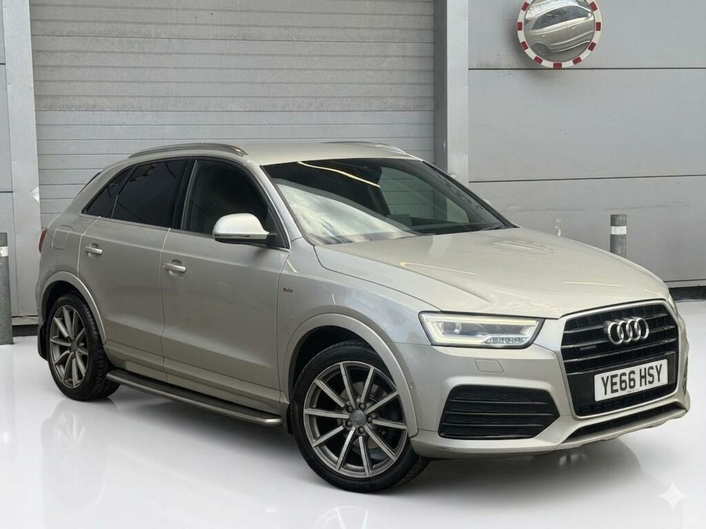 Audi Q3 2.0 Tfsi S Line Plus S Tronic Quattro Euro 6 Ss Silver