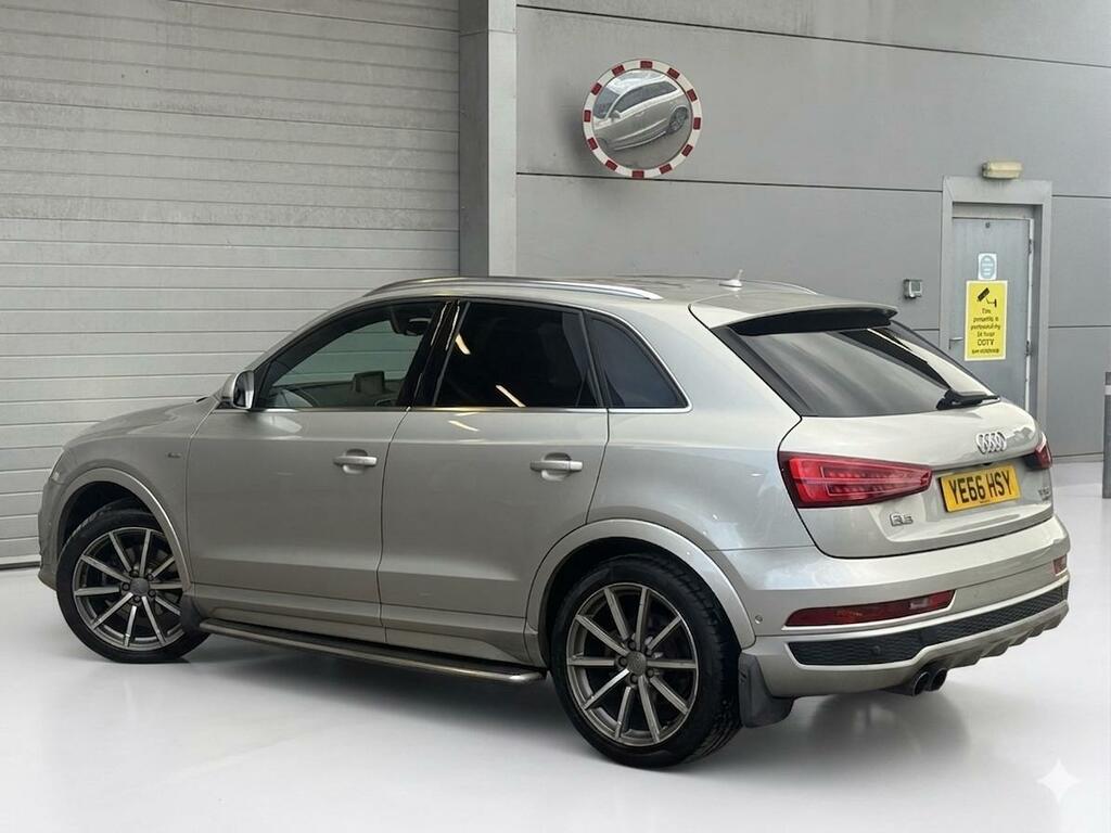 Audi Q3 2.0 Tfsi S Line Plus S Tronic Quattro Euro 6 Ss YE66HSY Silver #6