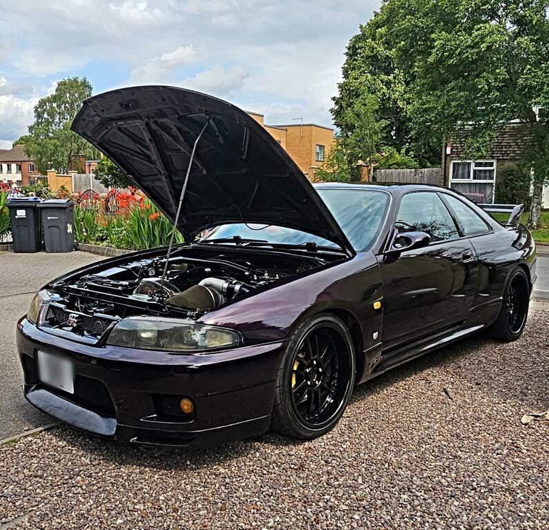 Nissan Skyline R33 Gtr Purple #5