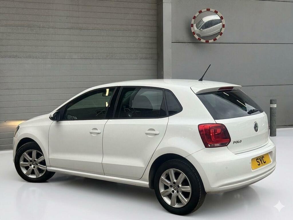 Volkswagen Polo 1.2 Match Edition Euro 5 White #4