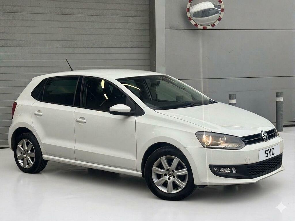 Volkswagen Polo 1.2 Match Edition Euro 5 White #5