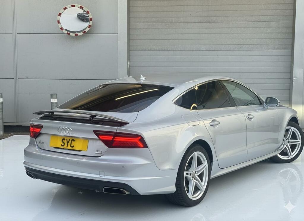 Audi A7 3.0 Tdi V6 Ultra Se Executive Sportback S Tronic E YW17DVR Silver #5