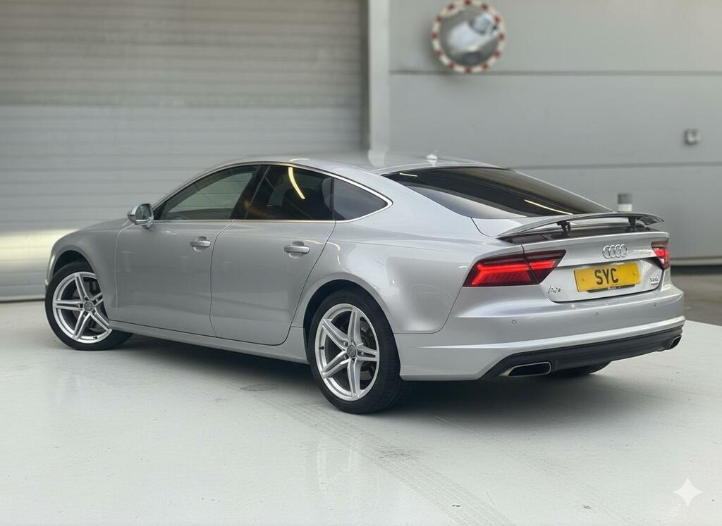Audi A7 3.0 Tdi V6 Ultra Se Executive Sportback S Tronic E YW17DVR Silver #2