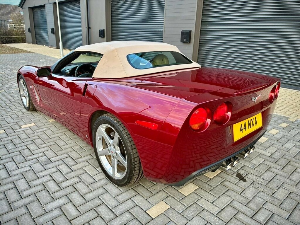 Chevrolet Corvette Convertible Red #2