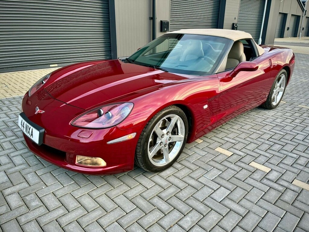 Chevrolet Corvette Convertible Red