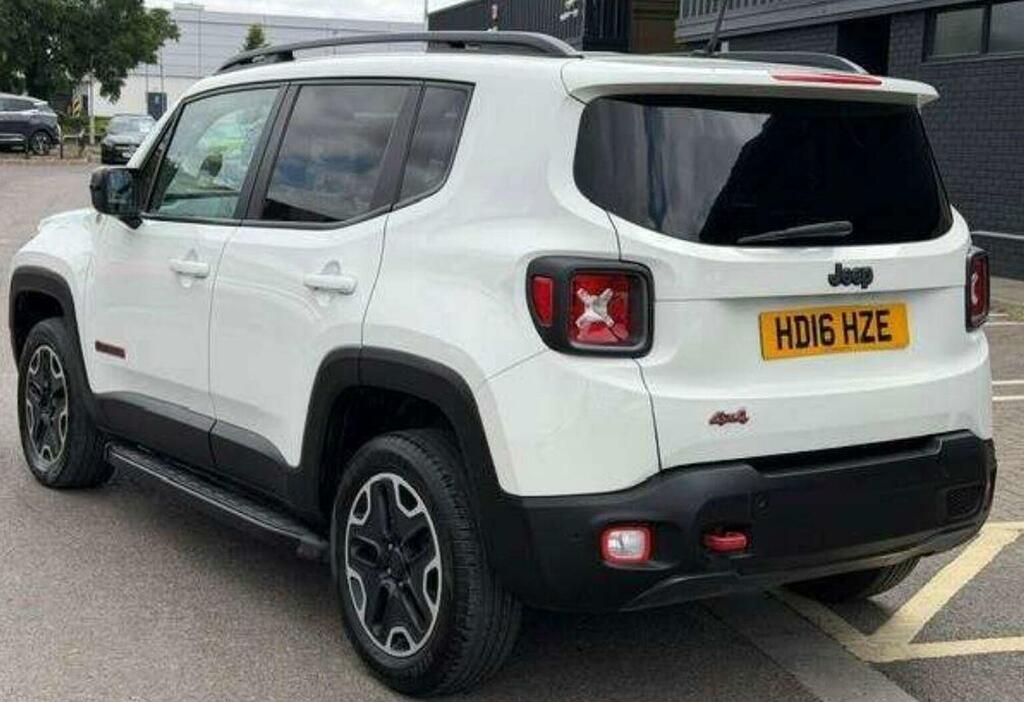 Jeep Renegade 2.0 Multijetii Trailhawk 4Wd Euro 6 Ss White #4