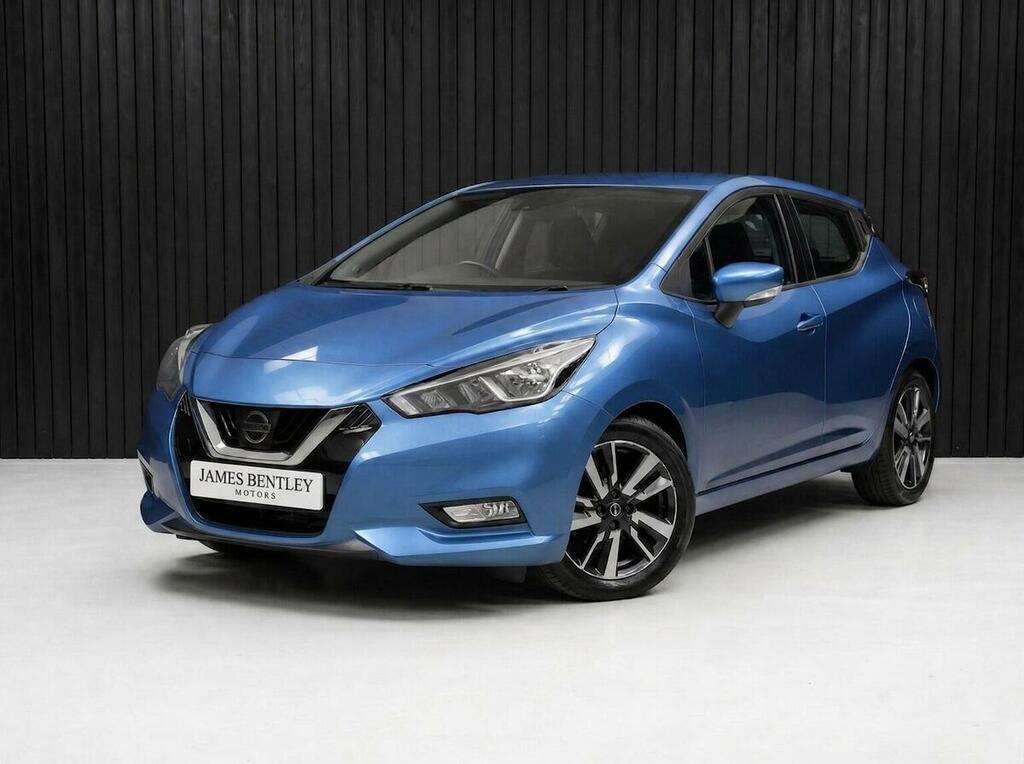 Nissan Micra 1.5 Dci Acenta Euro 6 Ss BG68WFX Blue #3