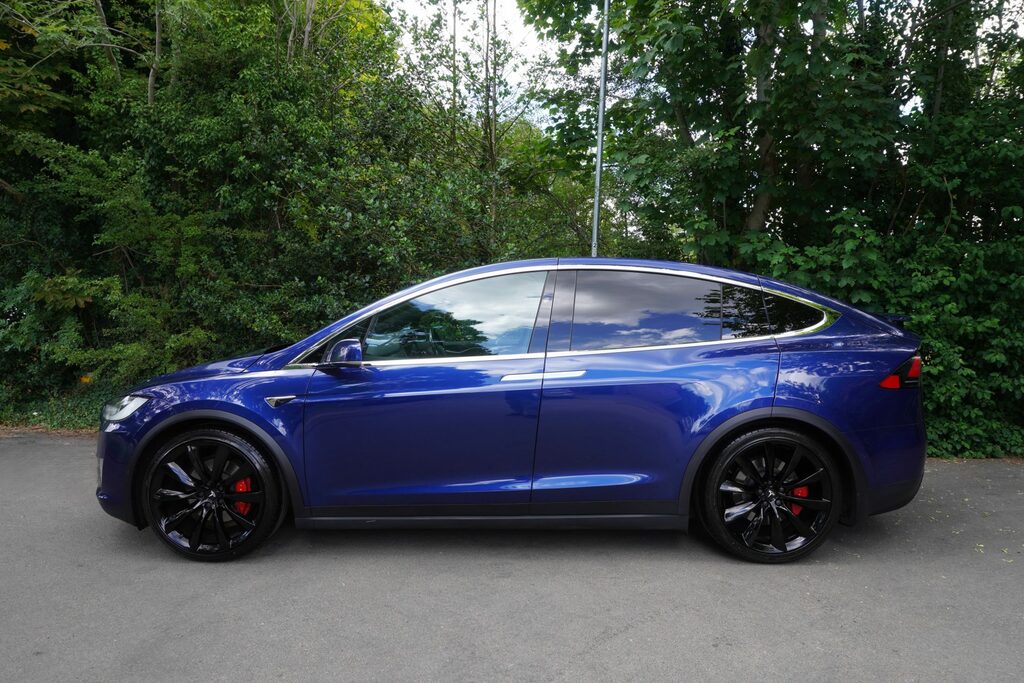 Tesla Model X Dual Motor Performance Blue #3