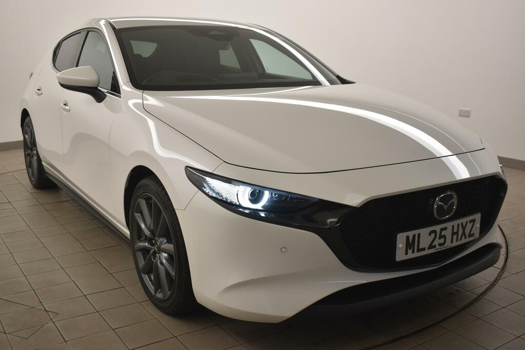 Mazda 3 2.5 E-skyactiv G Mhev 140 Exclusive-line White