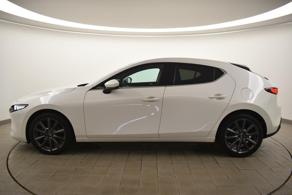 Mazda 3 2.5 E-skyactiv G Mhev 140 Exclusive-line ML25HXZ White #4