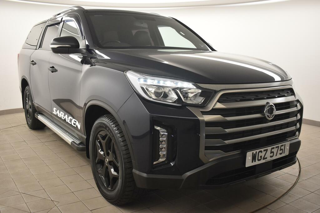 SsangYong Musso Double Cab Pick Up Saracen Blue