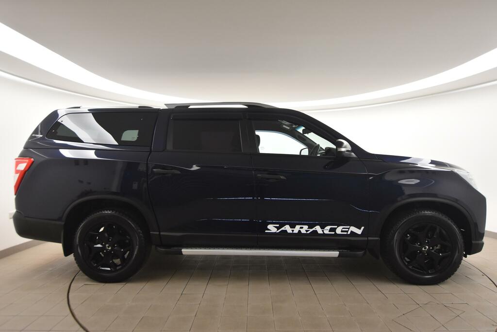 SsangYong Musso Double Cab Pick Up Saracen Blue #6
