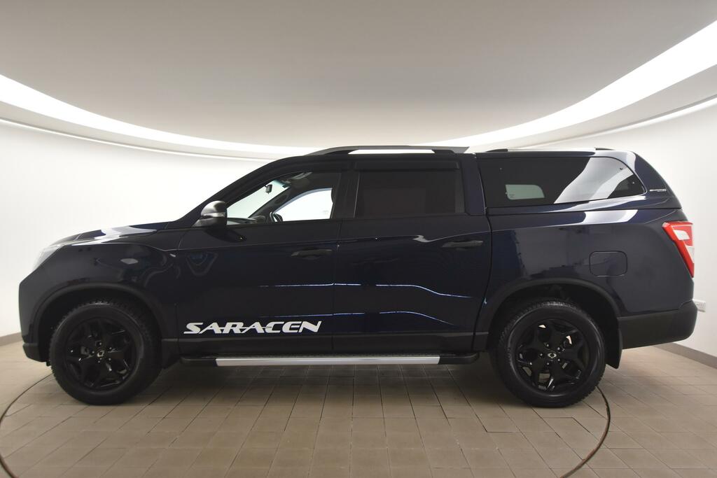 SsangYong Musso Double Cab Pick Up Saracen Blue #3