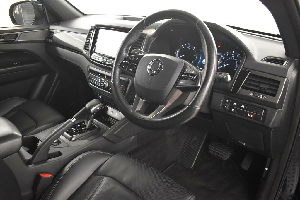 SsangYong Musso Double Cab Pick Up Saracen Blue #2