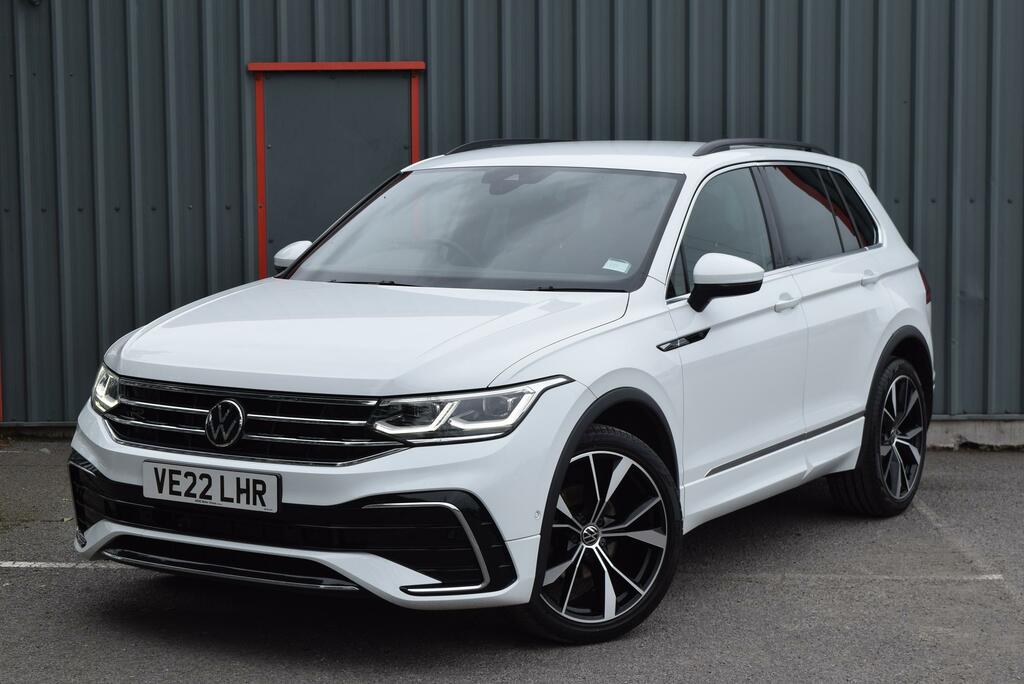 Volkswagen Tiguan 1.5 Tsi 150 R-line Dsg VE22LHR White #6
