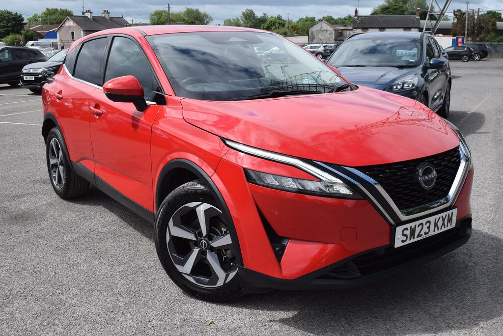 Nissan Qashqai 1.3 Dig-t Mh N-connecta SW23KXM Red #6