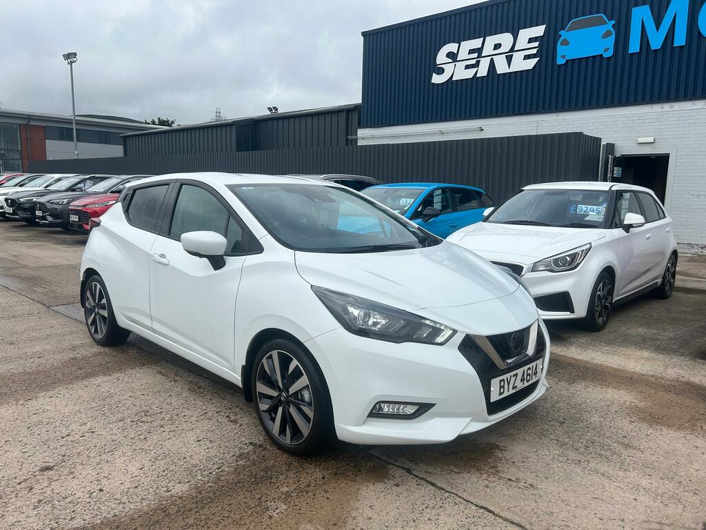 Nissan Micra 1.0 Ig-t 92 Tekna White