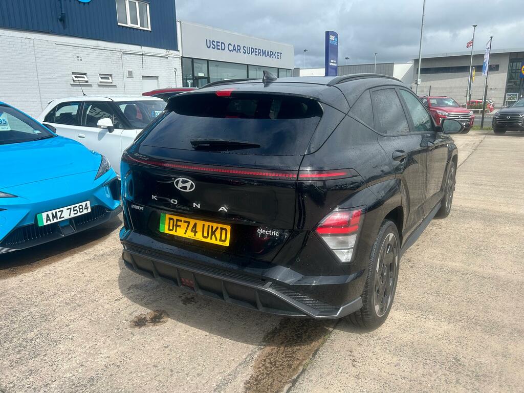 Hyundai Kona 160Kw N Line 65Kwh DF74UKD Black #5