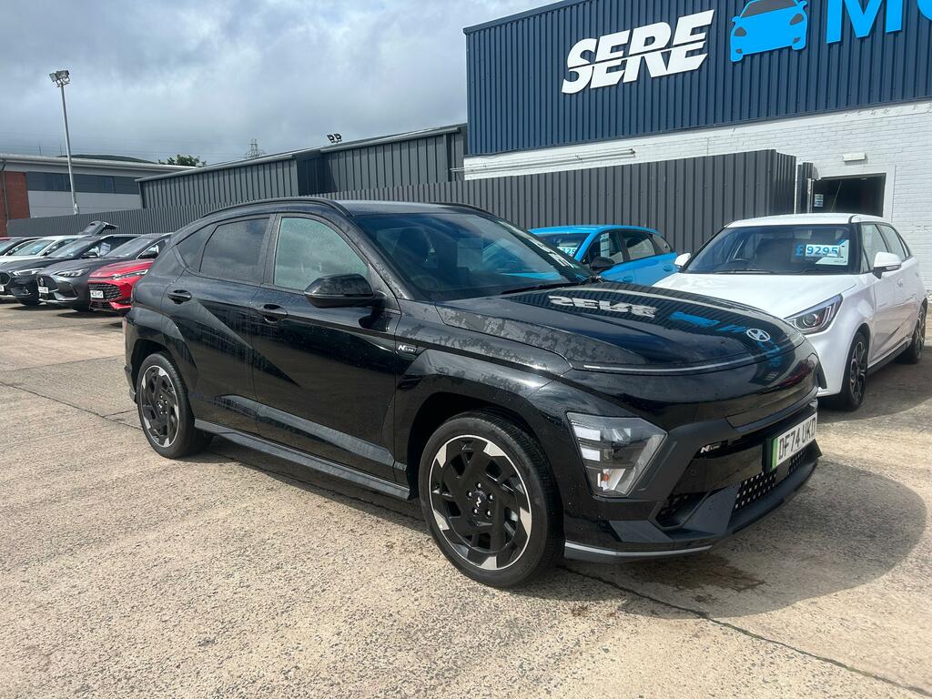 Hyundai Kona 160Kw N Line 65Kwh Black