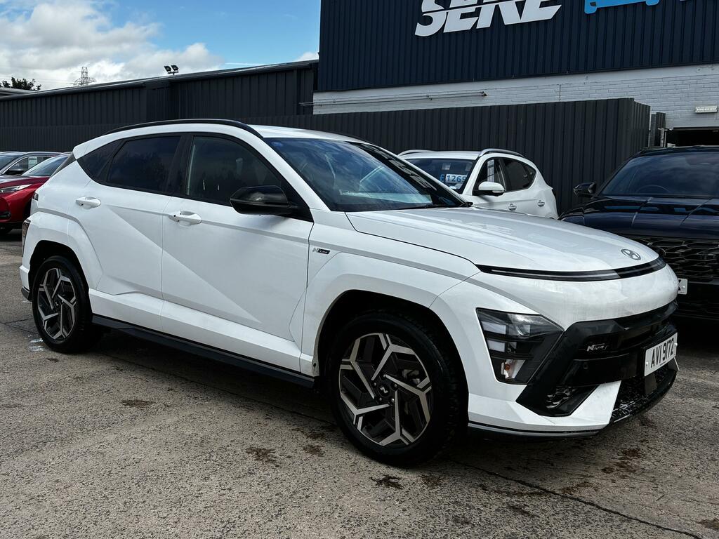 Hyundai Kona 1.6 Hybrid 129 N Line Dct White